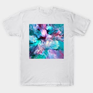 Bloomin Crazy Abstract flower T-Shirt